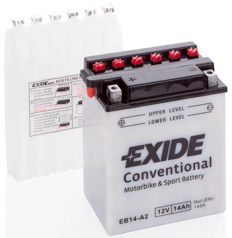 Аккумулятор Exide EB14-A2 12 V 14 AH 145 A ETN 1 B0, Exide
